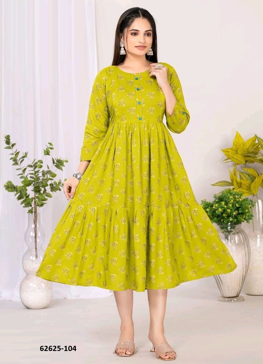 BUSHRA - Catalog # 62625 (Set of 6 Readymade Women's Kurtis / Tops) by Dee Cee BUSHRA - Catalog # 62625 (Set of 6 Readymade Women's Kurtis / Tops) by Dee Cee