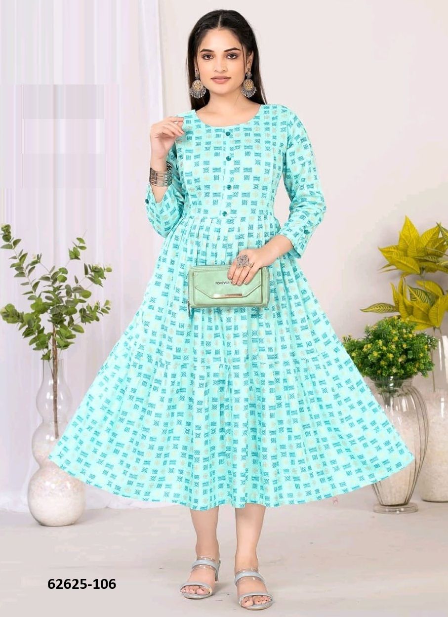 BUSHRA - Catalog # 62625 (Set of 6 Readymade Women's Kurtis / Tops) by Dee Cee BUSHRA - Catalog # 62625 (Set of 6 Readymade Women's Kurtis / Tops) by Dee Cee