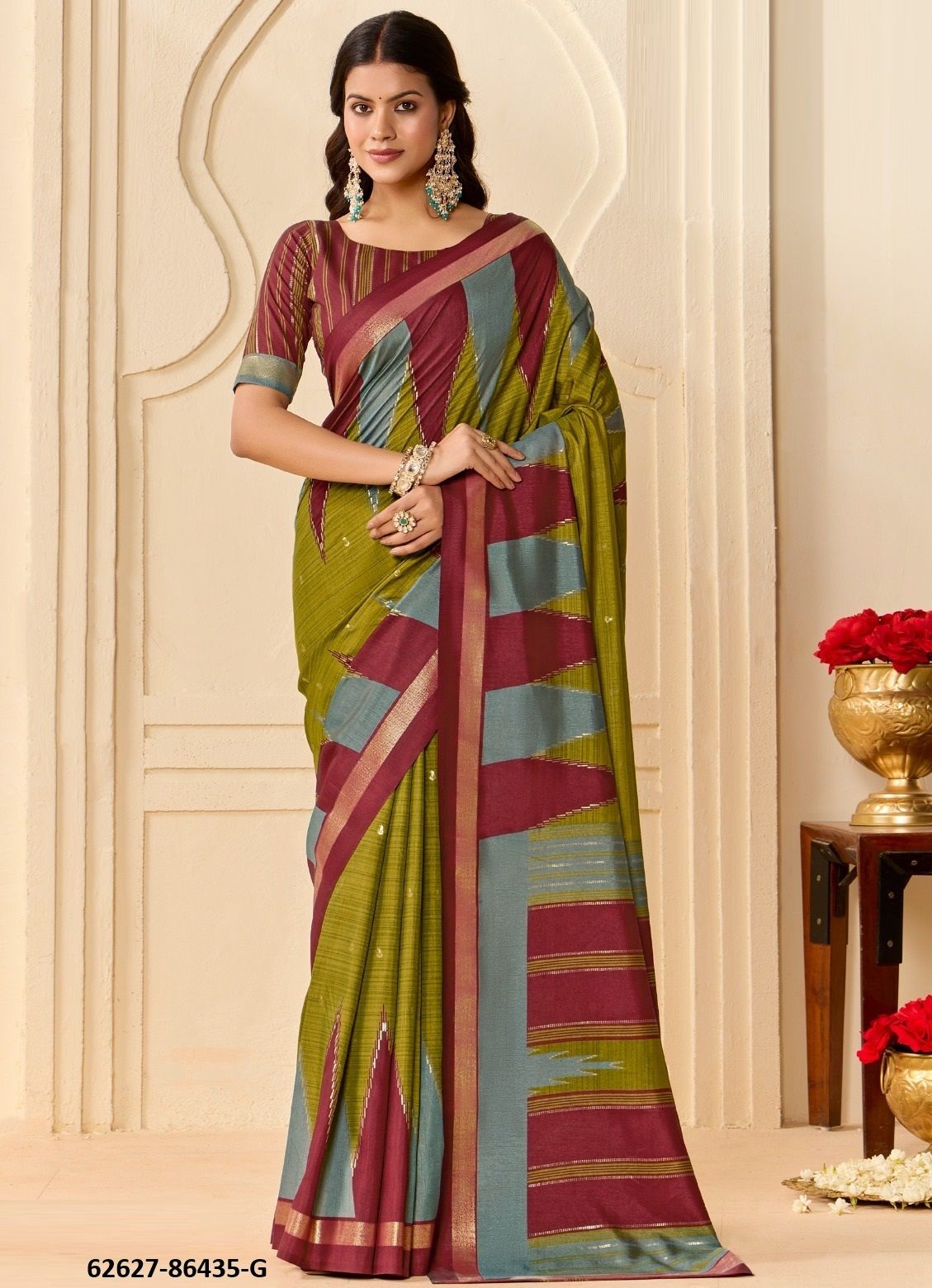 SOFT SILK HITS - Catalog # 62627 (Set of 28 Sarees) by Vipul Fashions