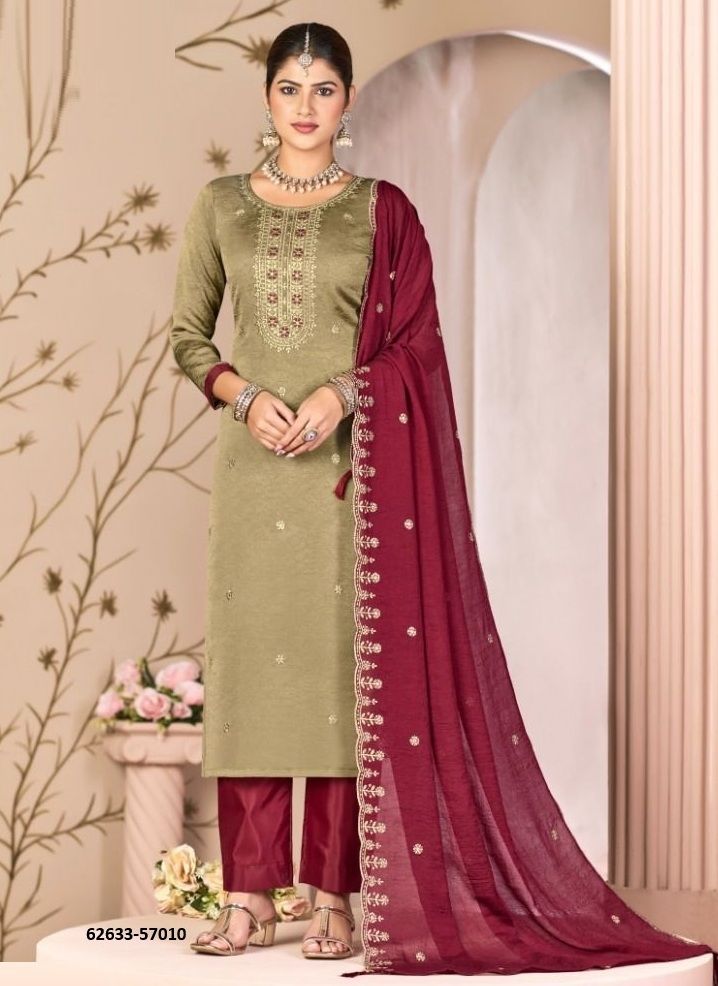 SIMRAN - Catalog # 62633 (Set of 10 Readymade Salwar Suits) by Meheriya SIMRAN - Catalog # 62633 (Set of 10 Readymade Salwar Suits) by Meheriya