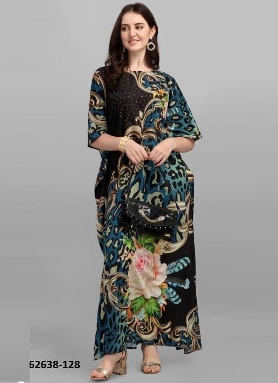 AAFREEN 4 - Catalog # 62638 (Set of 4 Kaftans / Ponchos) by Meheriya AAFREEN 4 - Catalog # 62638 (Set of 4 Kaftans / Ponchos) by Meheriya