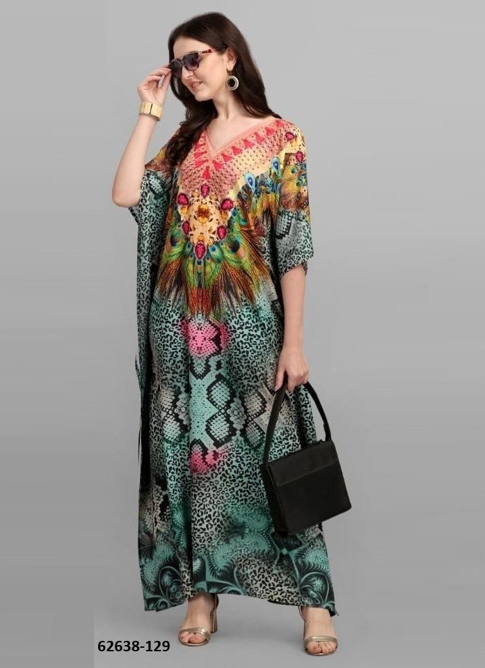 AAFREEN 4 - Catalog # 62638 (Set of 4 Kaftans / Ponchos) by Meheriya AAFREEN 4 - Catalog # 62638 (Set of 4 Kaftans / Ponchos) by Meheriya