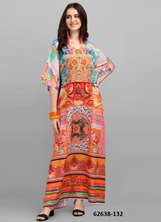 AAFREEN 4 - Catalog # 62638 (Set of 4 Kaftans / Ponchos) by Meheriya AAFREEN 4 - Catalog # 62638 (Set of 4 Kaftans / Ponchos) by Meheriya