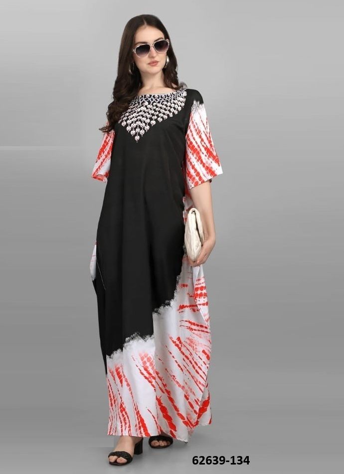 AAFREEN 5 - Catalog # 62639 (Set of 6 Kaftans / Ponchos) by Meheriya AAFREEN 5 - Catalog # 62639 (Set of 6 Kaftans / Ponchos) by Meheriya