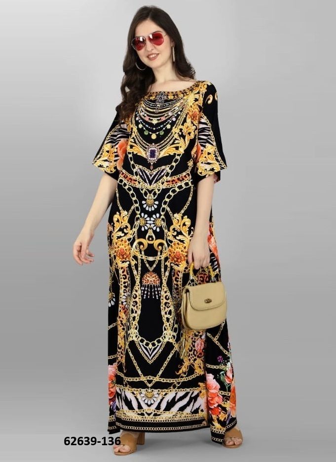 AAFREEN 5 - Catalog # 62639 (Set of 6 Kaftans / Ponchos) by Meheriya AAFREEN 5 - Catalog # 62639 (Set of 6 Kaftans / Ponchos) by Meheriya
