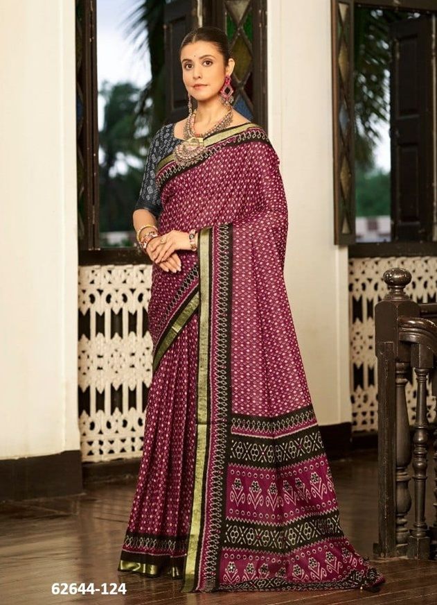 COTTON WITH ZARI - Catalog # 62644 (Set of 9 Sarees) by DESI MUSE COTTON WITH ZARI - Catalog # 62644 (Set of 9 Sarees) by DESI MUSE