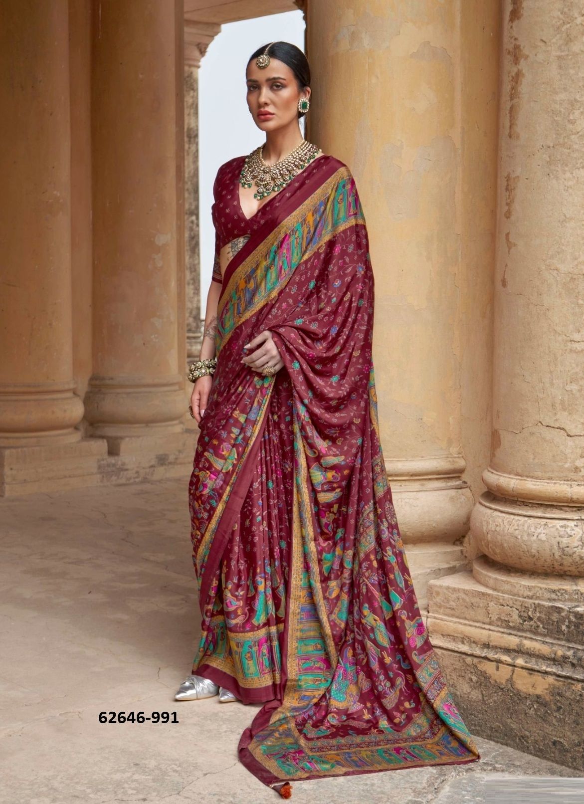 NAKSHATRA - Catalog # 62646 (Set of 6 Sarees) MADE IN INDIA BY Kreshva NAKSHATRA - Catalog # 62646 (Set of 6 Sarees) MADE IN INDIA BY Kreshva