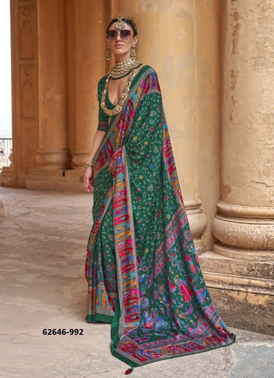 NAKSHATRA - Catalog # 62646 (Set of 6 Sarees) MADE IN INDIA BY Kreshva NAKSHATRA - Catalog # 62646 (Set of 6 Sarees) MADE IN INDIA BY Kreshva