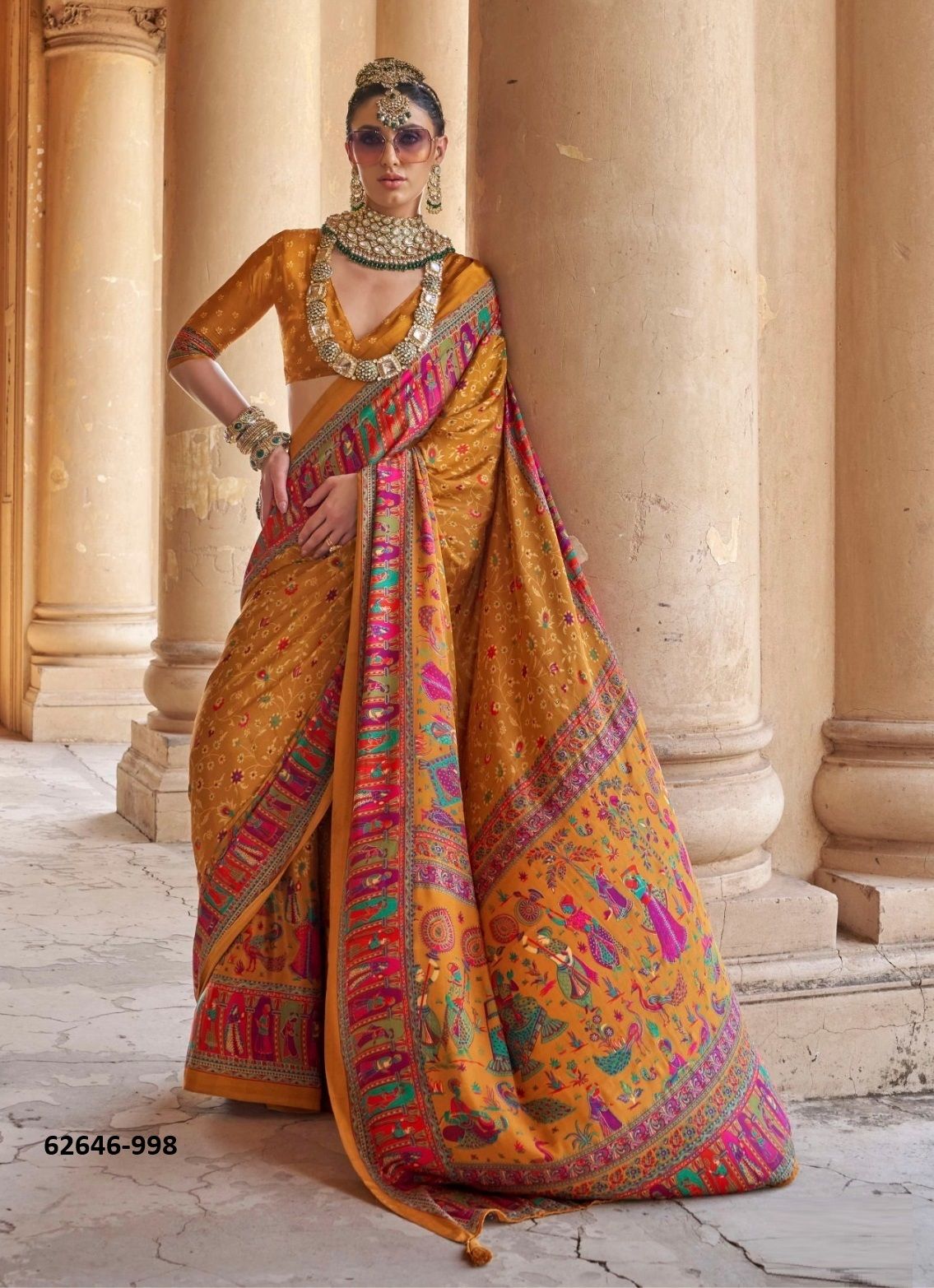 NAKSHATRA - Catalog # 62646 (Set of 6 Sarees) MADE IN INDIA BY Kreshva NAKSHATRA - Catalog # 62646 (Set of 6 Sarees) MADE IN INDIA BY Kreshva