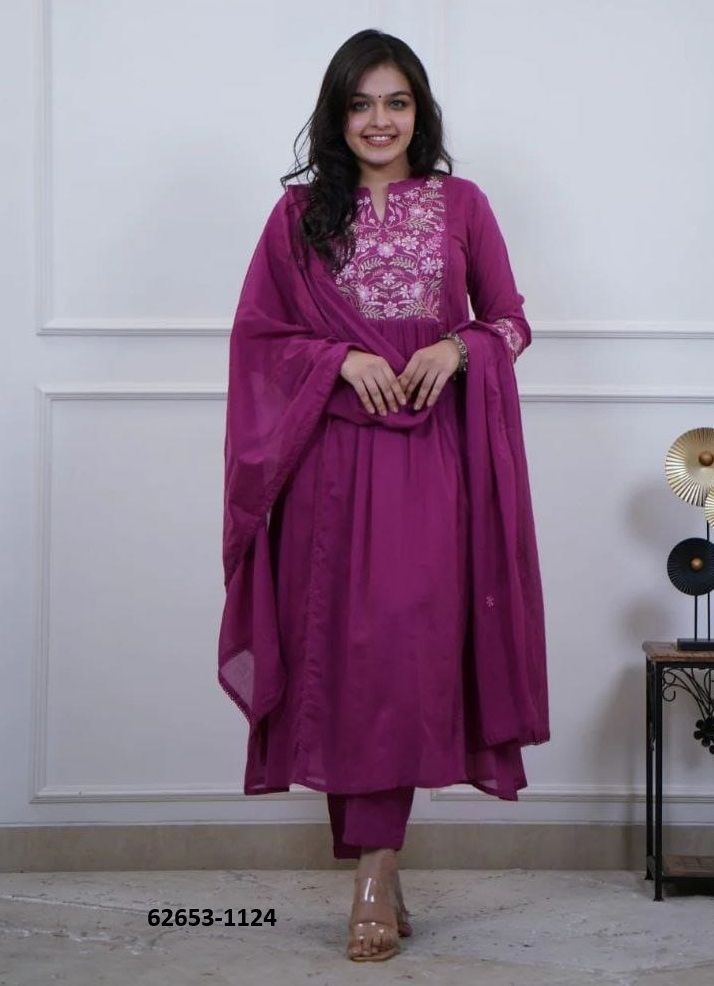 JUHI - Catalog # 62653 (Set of 2 Readymade Salwar Suits) by Serengeti