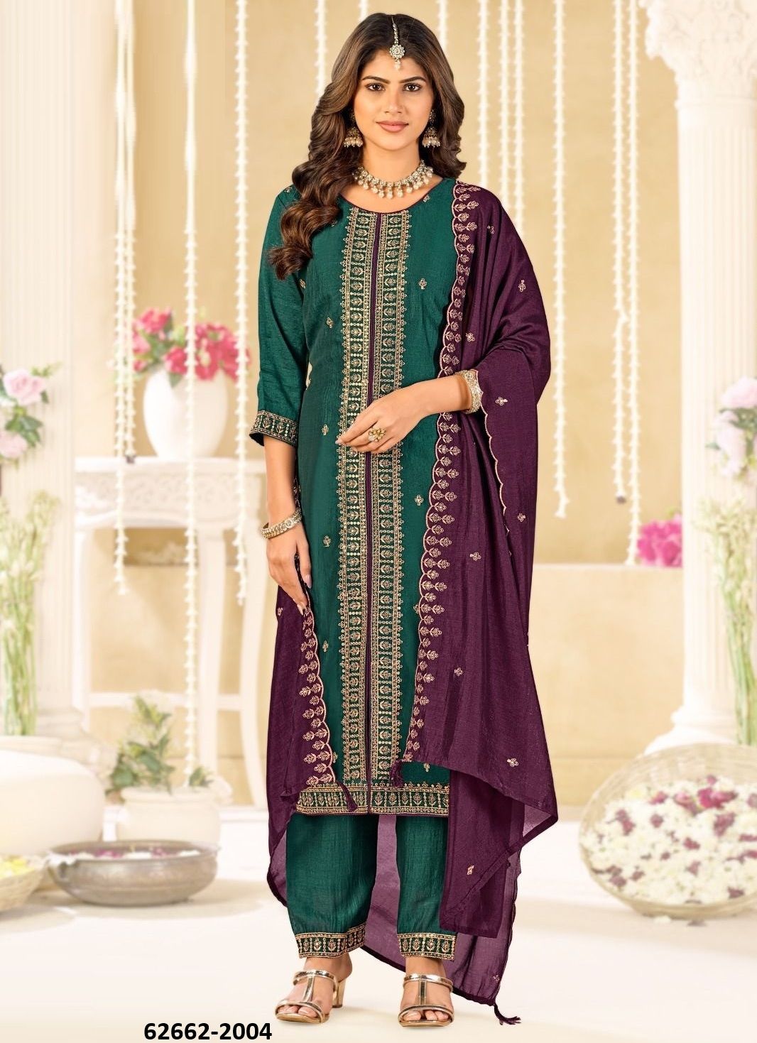 NITYA - Catalog # 62662 (Set of 6 Readymade Salwar Suits) by Meheriya NITYA - Catalog # 62662 (Set of 6 Readymade Salwar Suits) by Meheriya
