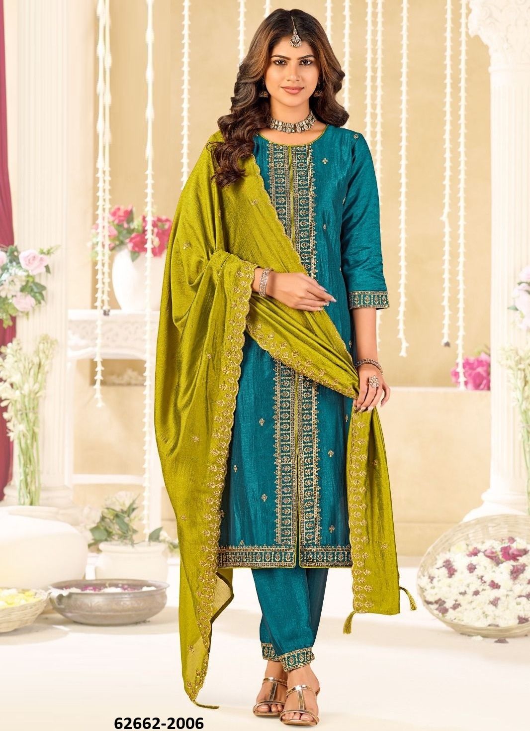 NITYA - Catalog # 62662 (Set of 6 Readymade Salwar Suits) by Meheriya NITYA - Catalog # 62662 (Set of 6 Readymade Salwar Suits) by Meheriya