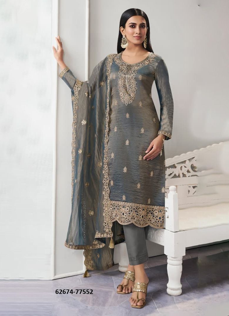 ZIANA - Catalog # 62674 (Set of 4 Semi-Stitched / Un-Stitched Suits) by Vinay Fashion LLP ZIANA - Catalog # 62674 (Set of 4 Semi-Stitched / Un-Stitched Suits) by Vinay Fashion LLP
