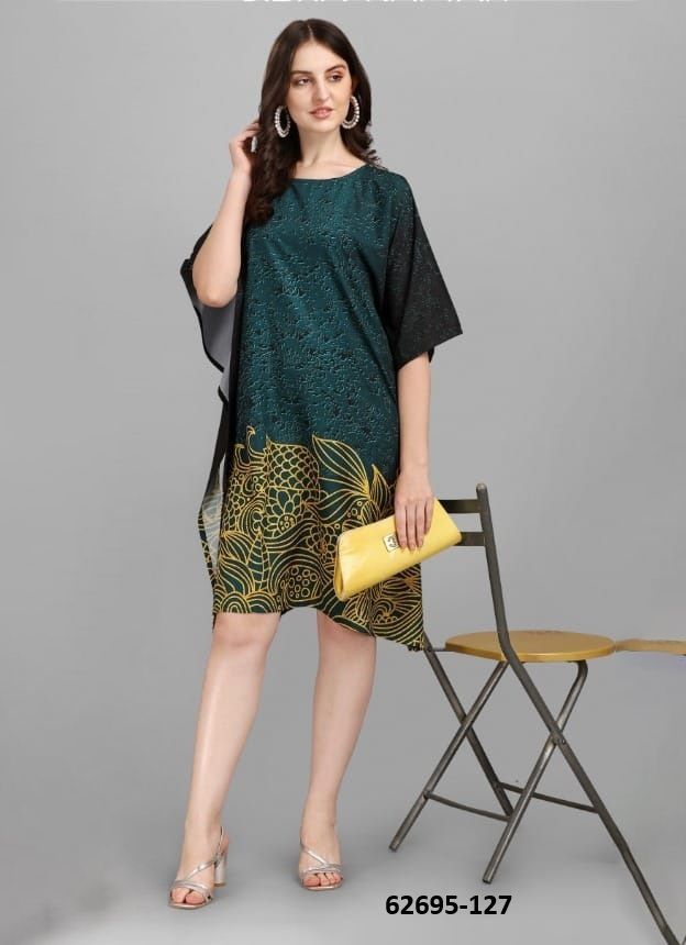 KAFTAN 4 - Catalog # 62695 (Set of 8 Kaftans / Ponchos) by Aabharan KAFTAN 4 - Catalog # 62695 (Set of 8 Kaftans / Ponchos) by Aabharan