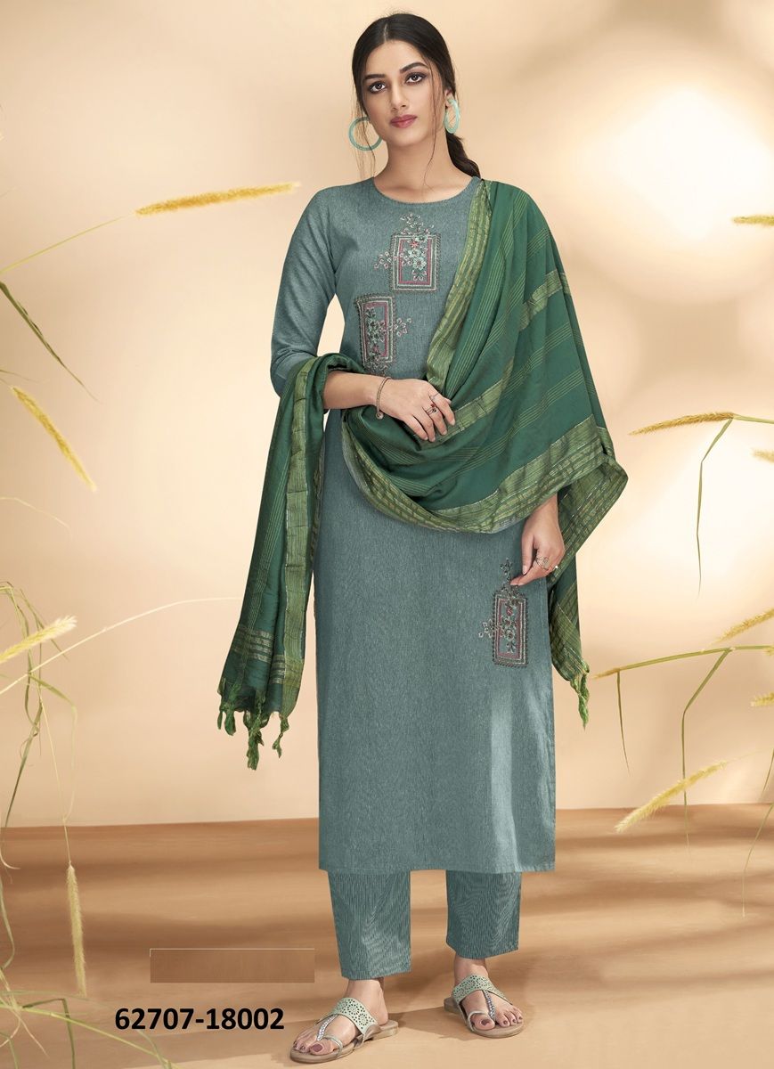 RADHIKA 1 - Catalog # 62707 (Set of 3 Readymade Salwar Suits) by Aabharan RADHIKA 1 - Catalog # 62707 (Set of 3 Readymade Salwar Suits) by Aabharan