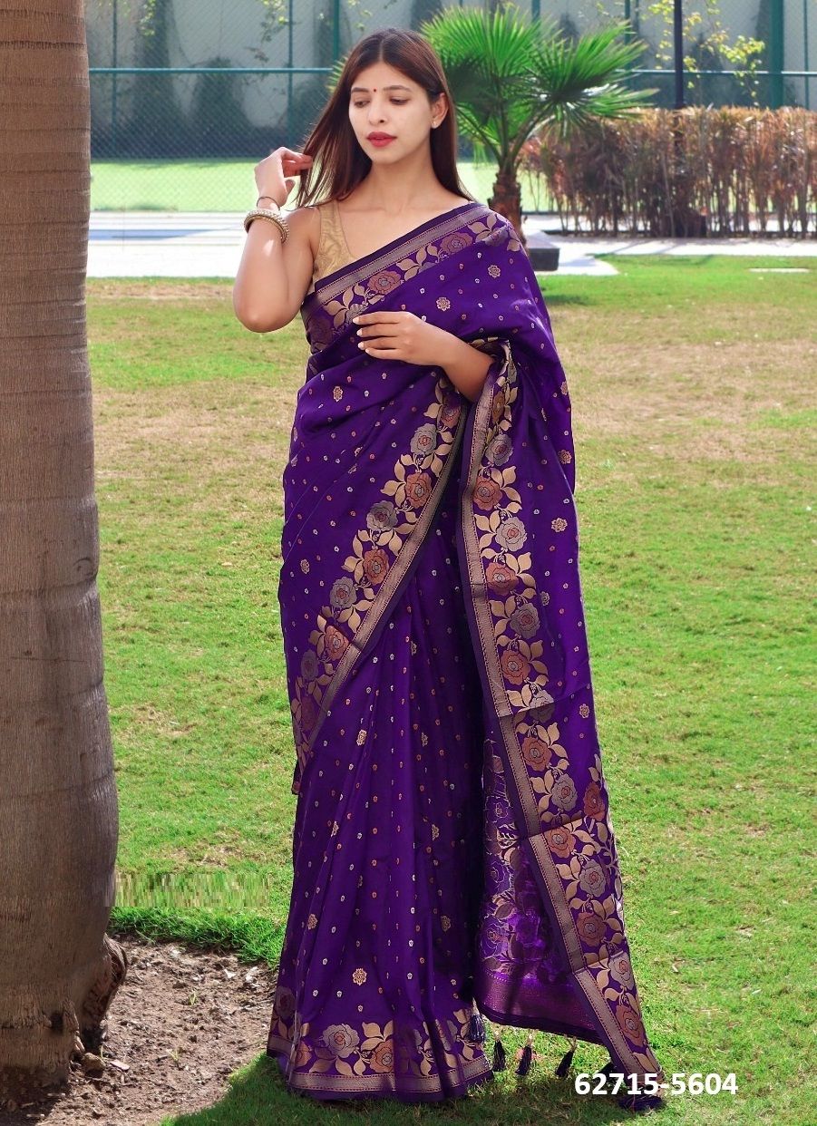 SUHANI - Catalog # 62715 (Set of 7 Sarees) by Serengeti SUHANI - Catalog # 62715 (Set of 7 Sarees) by Serengeti