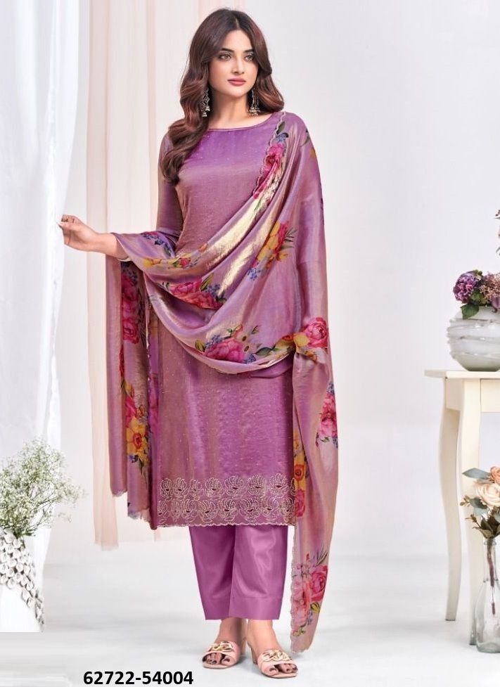 FARHANA - Catalog # 62722 (Set of 9 Readymade Salwar Suits) by Aabharan