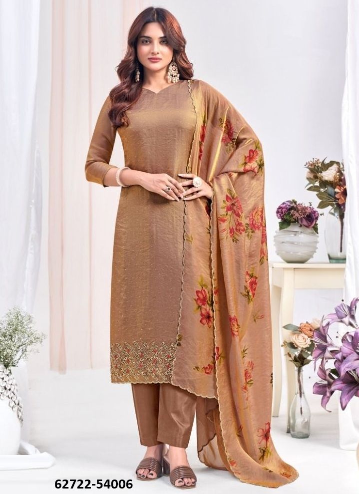 FARHANA - Catalog # 62722 (Set of 9 Readymade Salwar Suits) by Aabharan