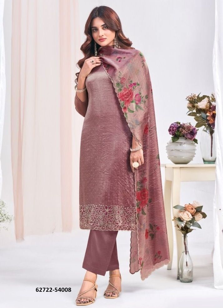 FARHANA - Catalog # 62722 (Set of 9 Readymade Salwar Suits) by Aabharan