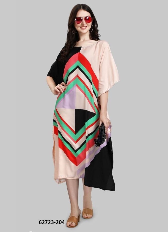 RAYON KAFTAN - Catalog # 62723 (Set of 7 Kaftans / Ponchos) by Jagraasa RAYON KAFTAN - Catalog # 62723 (Set of 7 Kaftans / Ponchos) by Jagraasa