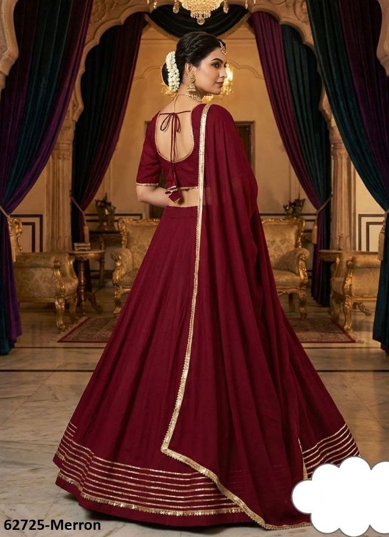 COLORS - Catalog # 62725 (Set of 10 Semi-Stitched Lehengas) by Desi Muse COLORS - Catalog # 62725 (Set of 10 Semi-Stitched Lehengas) by Desi Muse