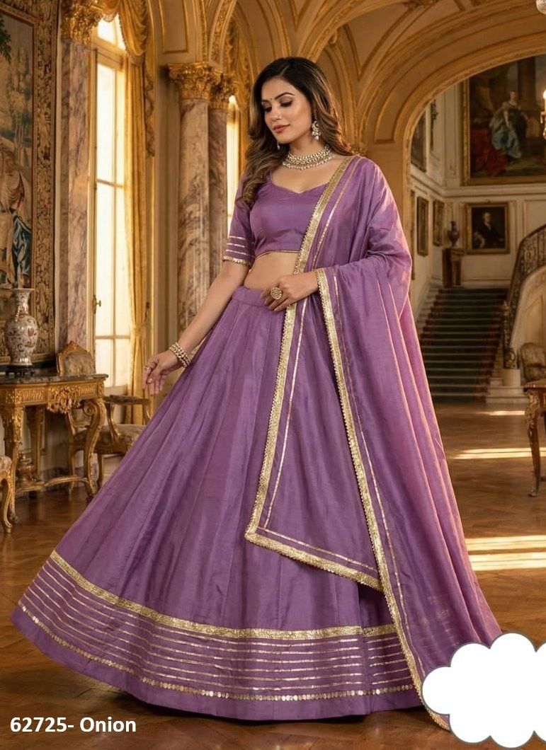 COLORS - Catalog # 62725 (Set of 10 Semi-Stitched Lehengas) by Desi Muse COLORS - Catalog # 62725 (Set of 10 Semi-Stitched Lehengas) by Desi Muse