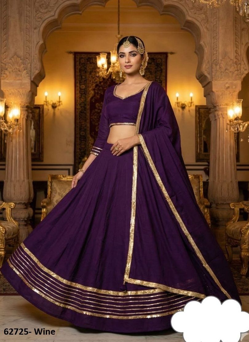 COLORS - Catalog # 62725 (Set of 10 Semi-Stitched Lehengas) by Desi Muse COLORS - Catalog # 62725 (Set of 10 Semi-Stitched Lehengas) by Desi Muse