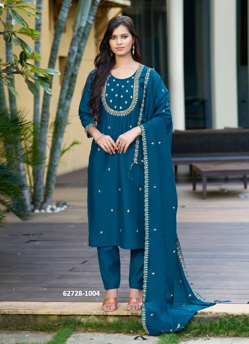 SAJANI - Catalog # 62728 (Set of 6 Readymade Salwar Suits) by Woodee Ahmedabad SAJANI - Catalog # 62728 (Set of 6 Readymade Salwar Suits) by Woodee Ahmedabad