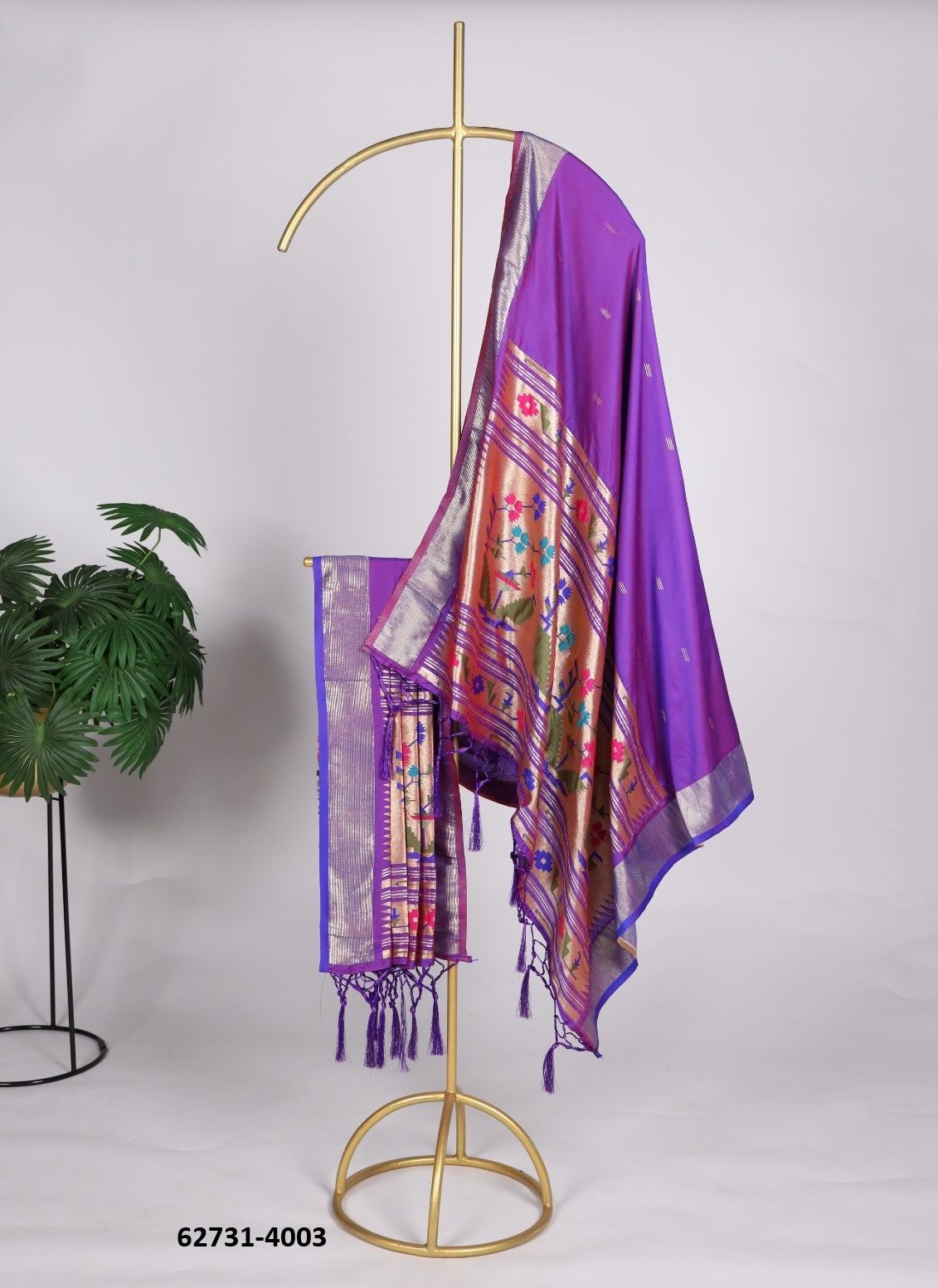 PAITHANI SILK - Catalog # 62731 (Set of 17 Only Dupattas) by Desi Muse PAITHANI SILK - Catalog # 62731 (Set of 17 Only Dupattas) by Desi Muse
