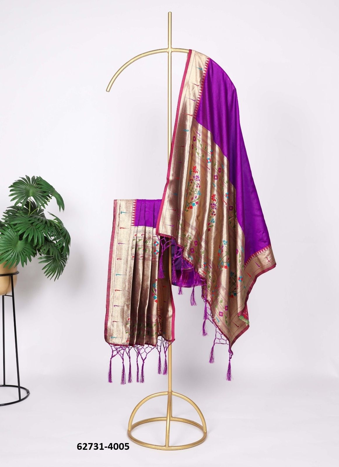 PAITHANI SILK - Catalog # 62731 (Set of 17 Only Dupattas) by Desi Muse PAITHANI SILK - Catalog # 62731 (Set of 17 Only Dupattas) by Desi Muse