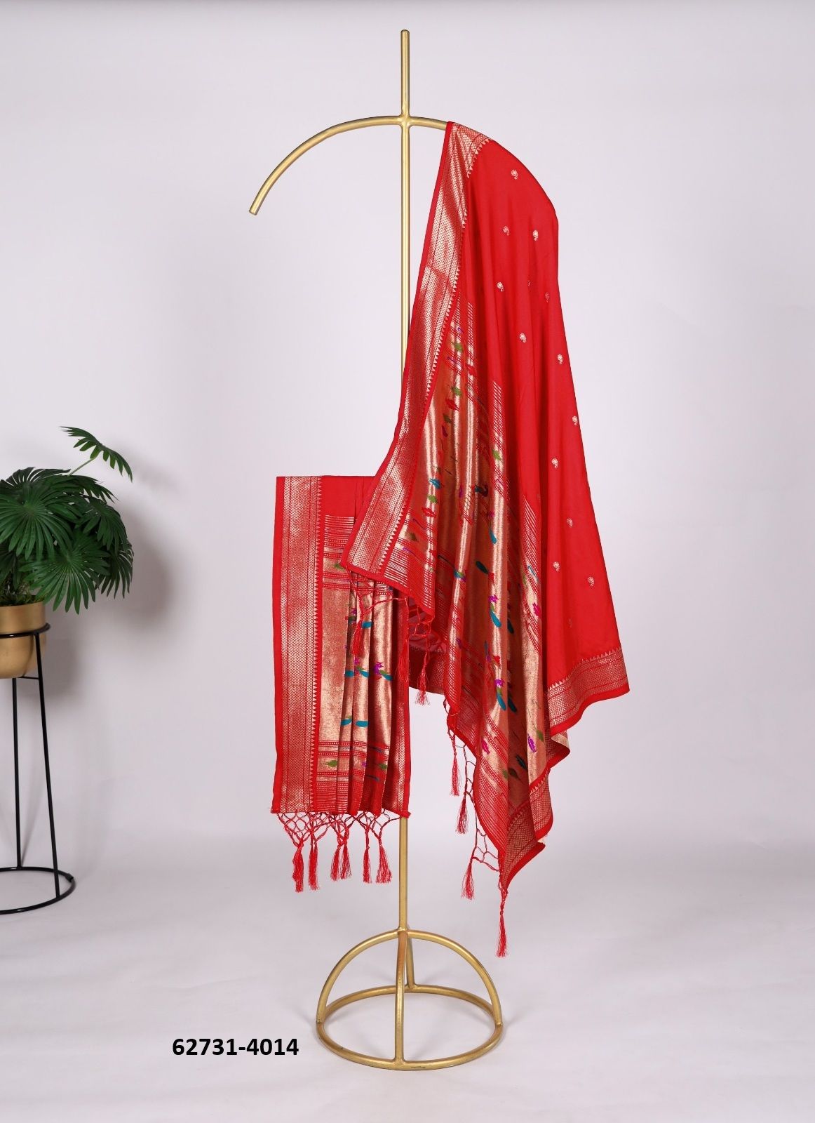 PAITHANI SILK - Catalog # 62731 (Set of 17 Only Dupattas) by Desi Muse PAITHANI SILK - Catalog # 62731 (Set of 17 Only Dupattas) by Desi Muse