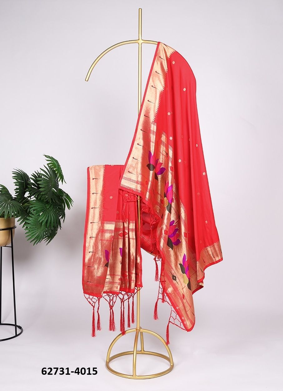 PAITHANI SILK - Catalog # 62731 (Set of 17 Only Dupattas) by Desi Muse PAITHANI SILK - Catalog # 62731 (Set of 17 Only Dupattas) by Desi Muse