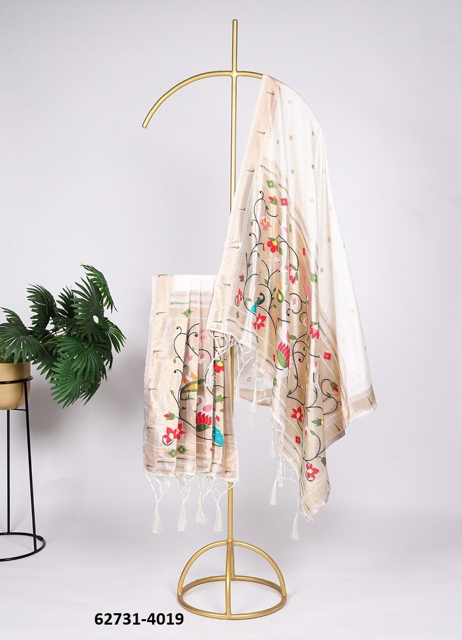 PAITHANI SILK - Catalog # 62731 (Set of 17 Only Dupattas) by Desi Muse PAITHANI SILK - Catalog # 62731 (Set of 17 Only Dupattas) by Desi Muse