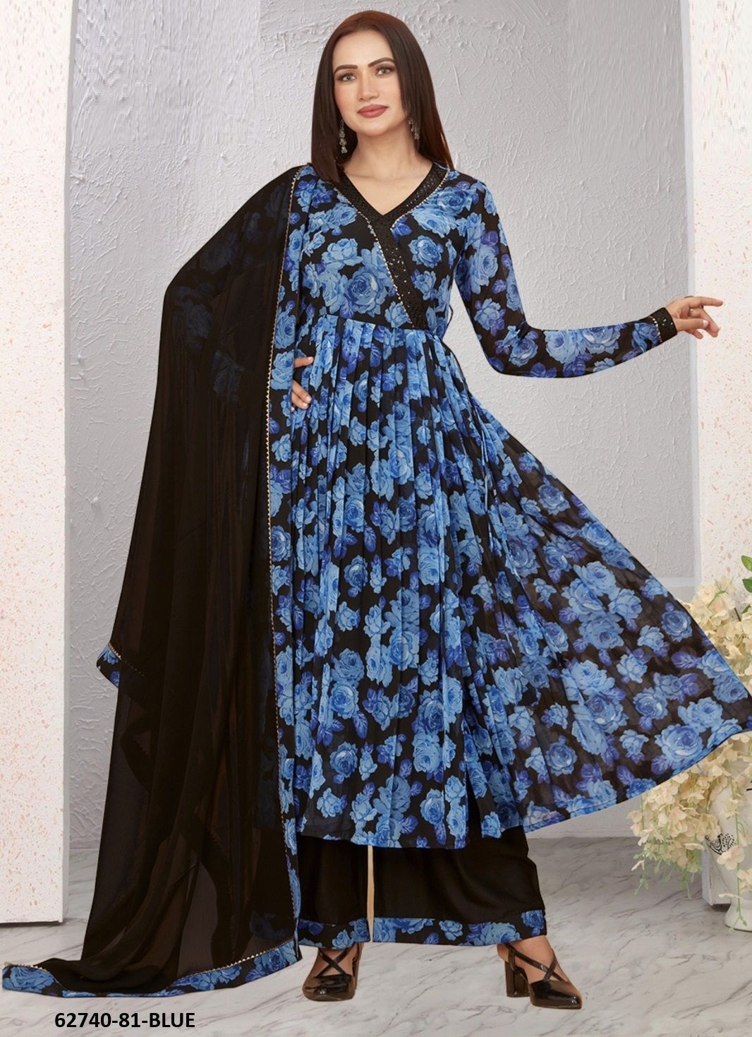 HARINI - Catalog # 62740 (Set of 2 Readymade Salwar Suits) by Chansi Trendz HARINI - Catalog # 62740 (Set of 2 Readymade Salwar Suits) by Chansi Trendz