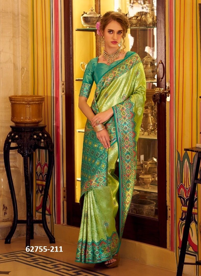 RAJESHWARI SILK - Catalog # 62755 (Set of 6 Sarees) by Aabharan RAJESHWARI SILK - Catalog # 62755 (Set of 6 Sarees) by Aabharan
