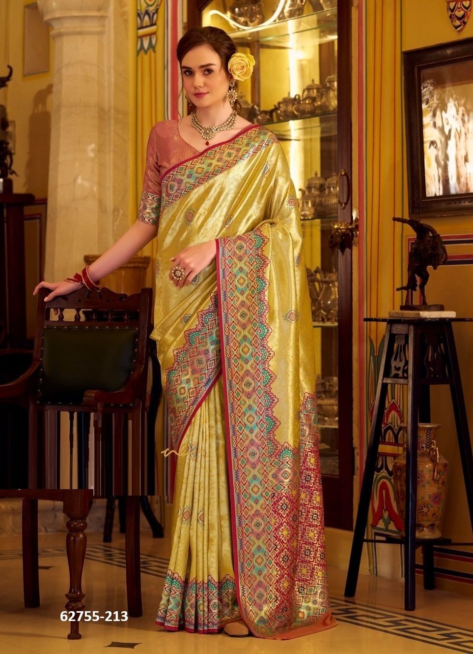RAJESHWARI SILK - Catalog # 62755 (Set of 6 Sarees) by Aabharan RAJESHWARI SILK - Catalog # 62755 (Set of 6 Sarees) by Aabharan