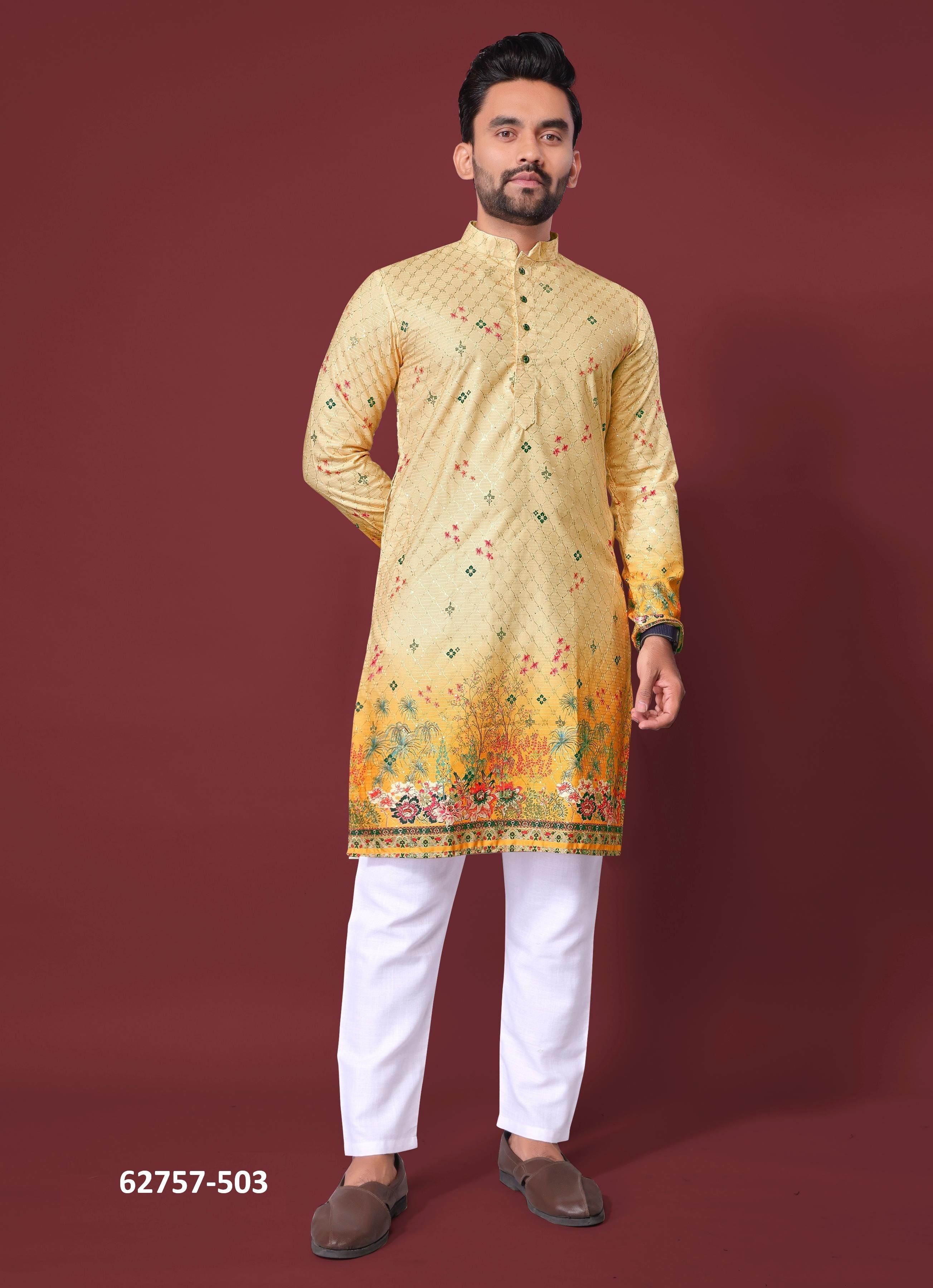 DAAMAN - Catalog # 62757 (Set of 6 Men's Ethnic Wear) by Damac Couture