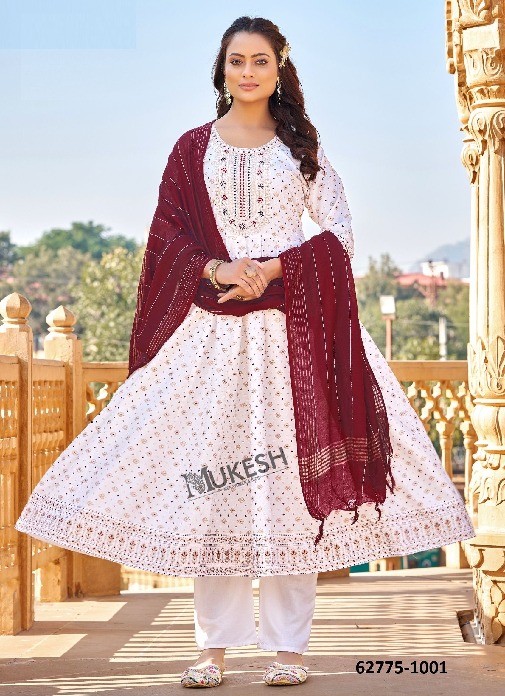 ANIKA - Catalog # 62775 (Set of 8 Readymade Salwar Suits) by Mukesh ANIKA - Catalog # 62775 (Set of 8 Readymade Salwar Suits) by Mukesh