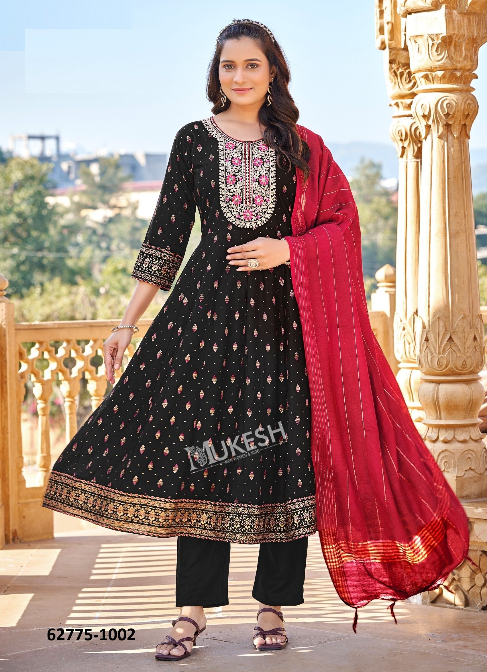 ANIKA - Catalog # 62775 (Set of 8 Readymade Salwar Suits) by Mukesh ANIKA - Catalog # 62775 (Set of 8 Readymade Salwar Suits) by Mukesh