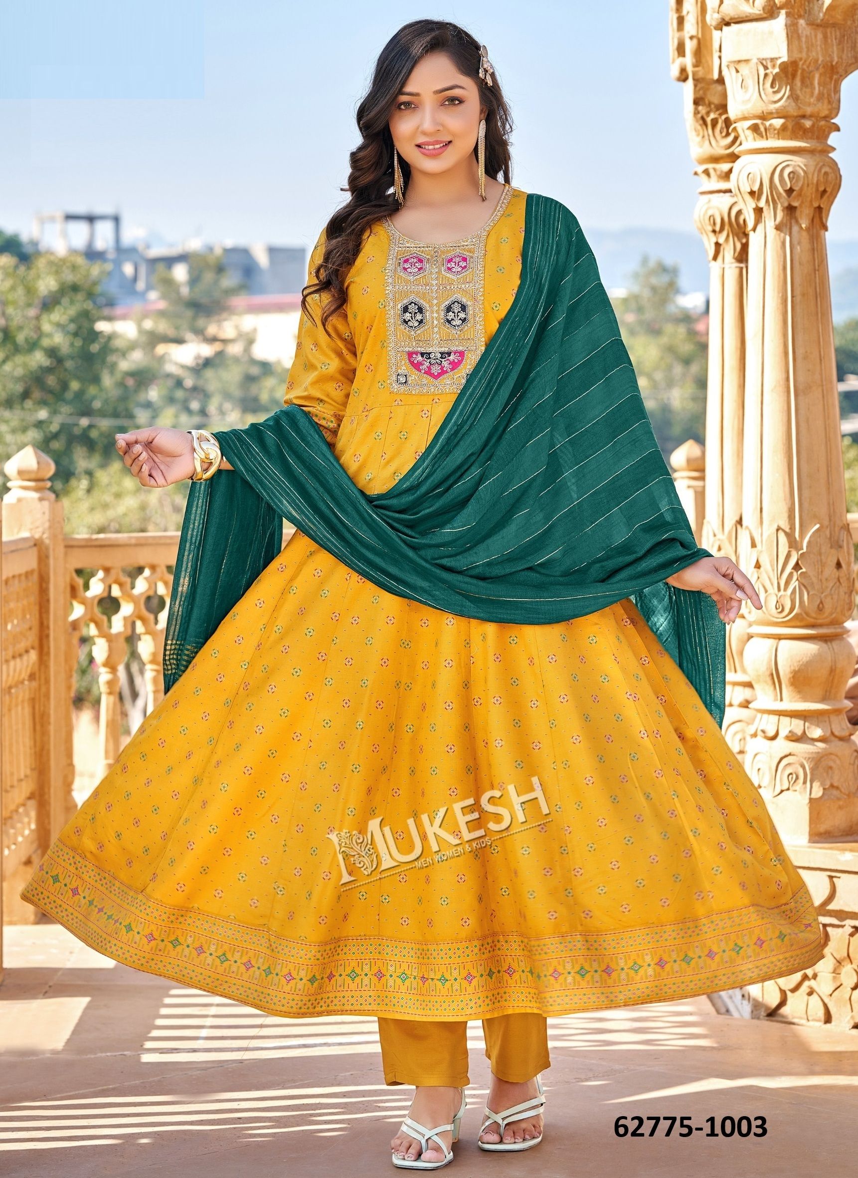 ANIKA - Catalog # 62775 (Set of 8 Readymade Salwar Suits) by Mukesh ANIKA - Catalog # 62775 (Set of 8 Readymade Salwar Suits) by Mukesh