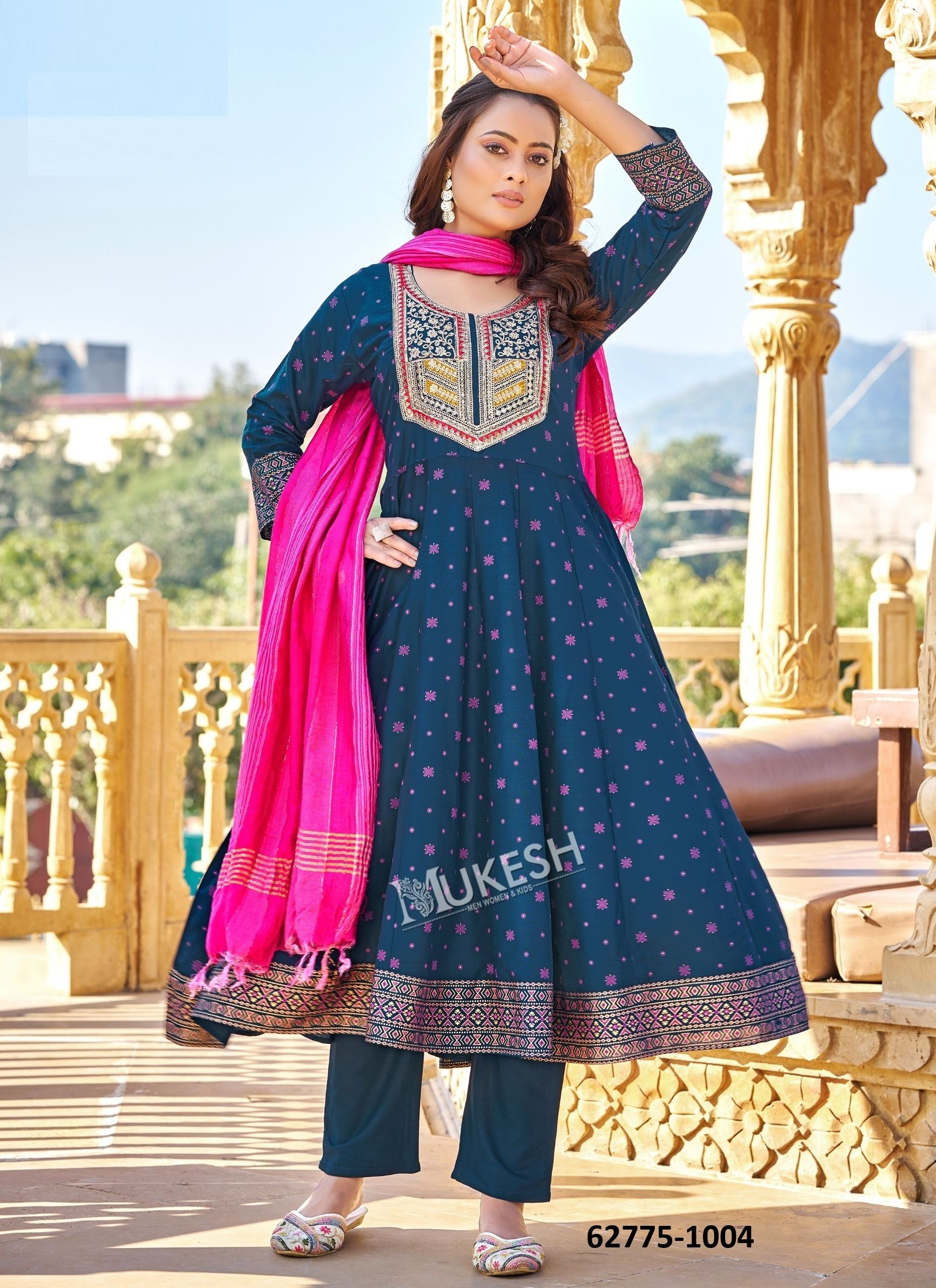 ANIKA - Catalog # 62775 (Set of 8 Readymade Salwar Suits) by Mukesh ANIKA - Catalog # 62775 (Set of 8 Readymade Salwar Suits) by Mukesh