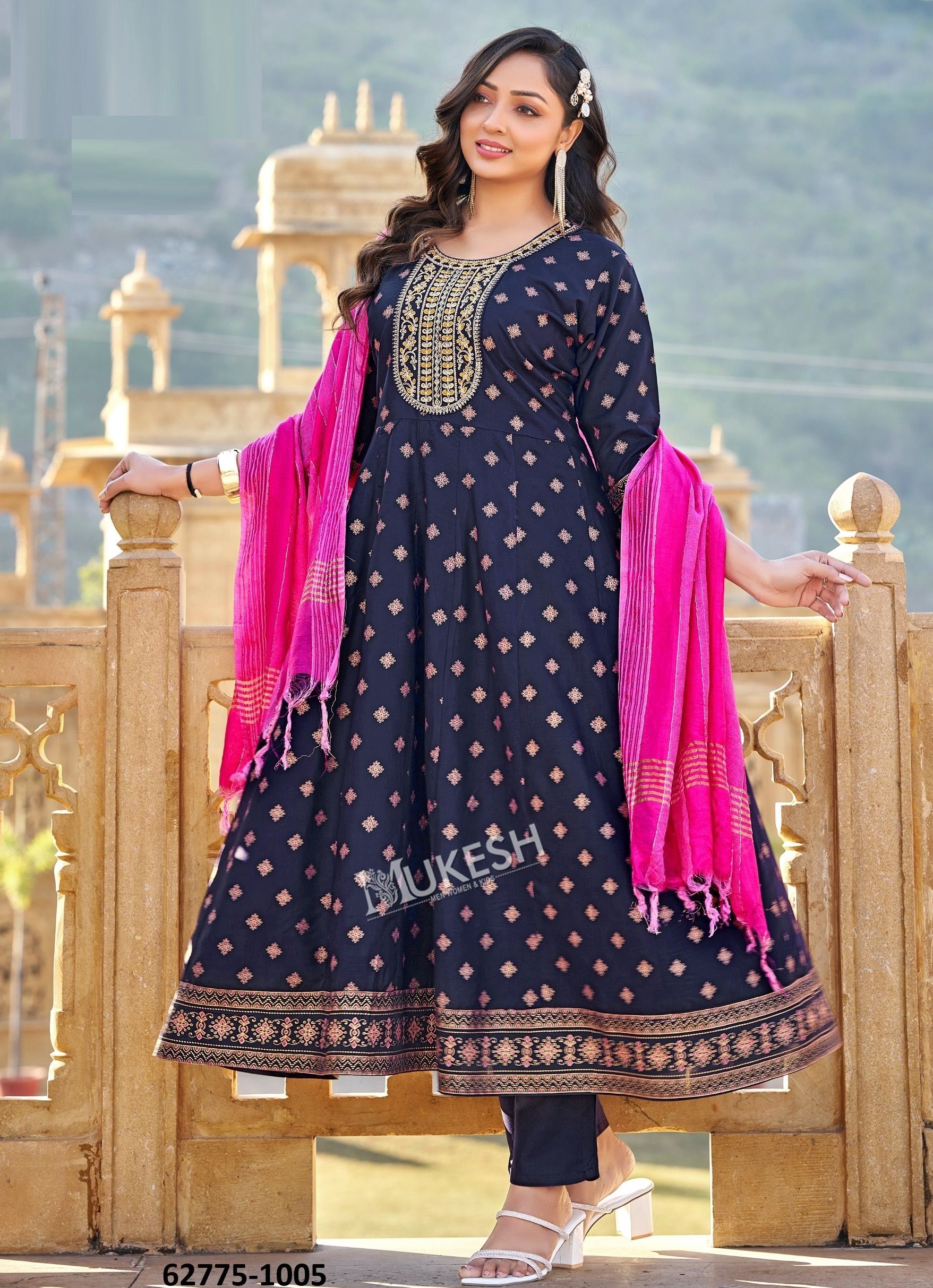 ANIKA - Catalog # 62775 (Set of 8 Readymade Salwar Suits) by Mukesh ANIKA - Catalog # 62775 (Set of 8 Readymade Salwar Suits) by Mukesh
