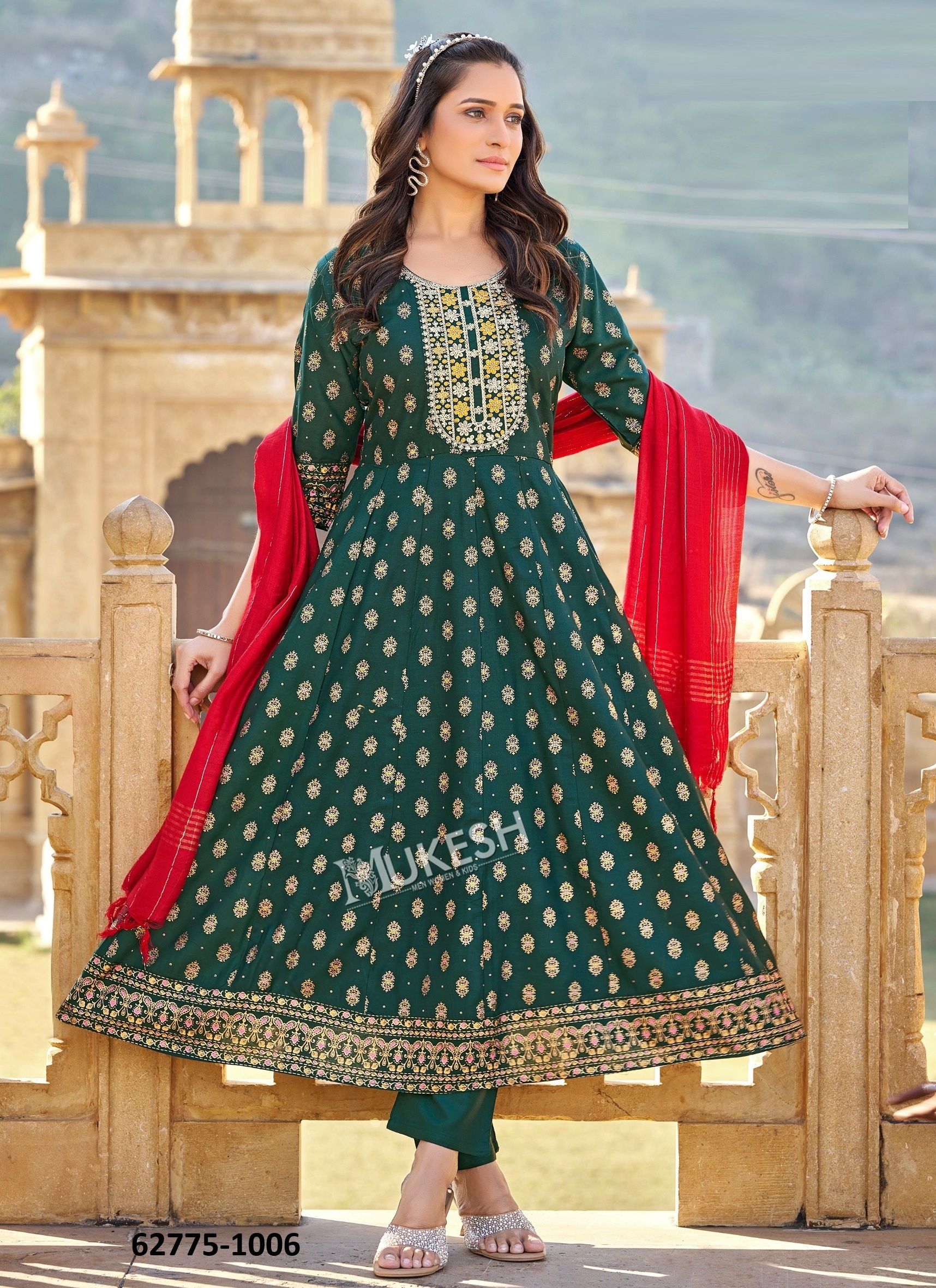 ANIKA - Catalog # 62775 (Set of 8 Readymade Salwar Suits) by Mukesh ANIKA - Catalog # 62775 (Set of 8 Readymade Salwar Suits) by Mukesh