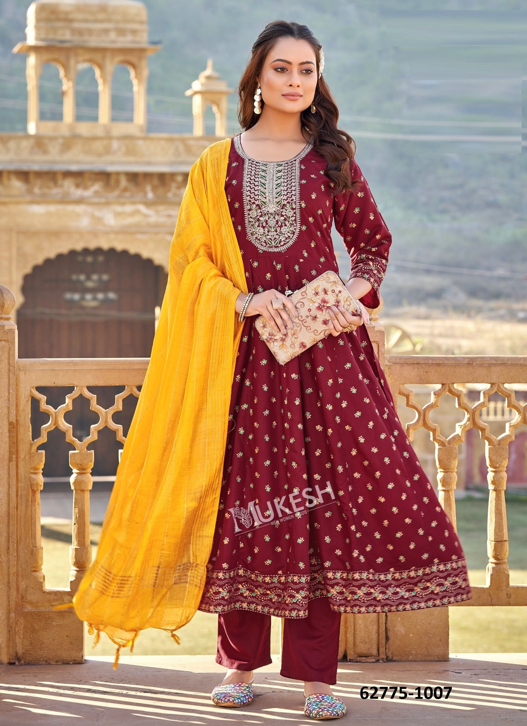 ANIKA - Catalog # 62775 (Set of 8 Readymade Salwar Suits) by Mukesh ANIKA - Catalog # 62775 (Set of 8 Readymade Salwar Suits) by Mukesh
