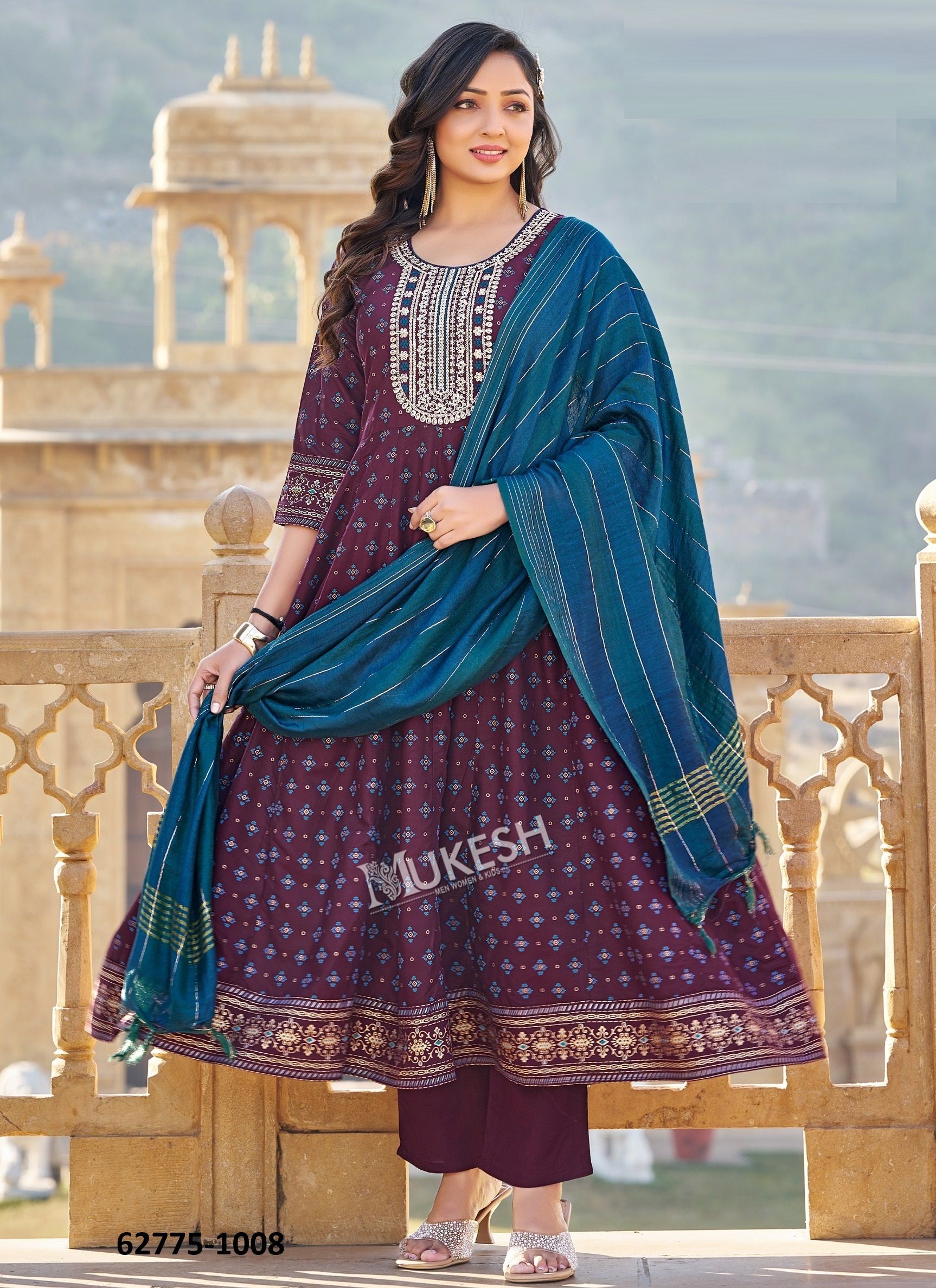 ANIKA - Catalog # 62775 (Set of 8 Readymade Salwar Suits) by Mukesh ANIKA - Catalog # 62775 (Set of 8 Readymade Salwar Suits) by Mukesh