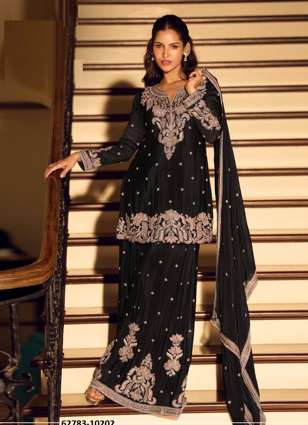 KANCHAN - Catalog # 62783 (Set of 3 Readymade Salwar Suits) by Sayuri Designer