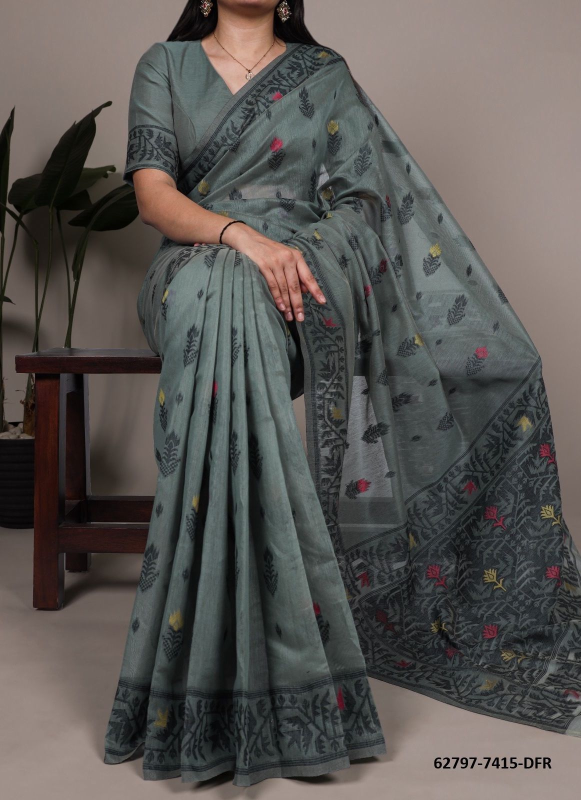 SERIES 7415 - Catalog # 62797 (Set of 4 Sarees) by Meheriya SERIES 7415 - Catalog # 62797 (Set of 4 Sarees) by Meheriya