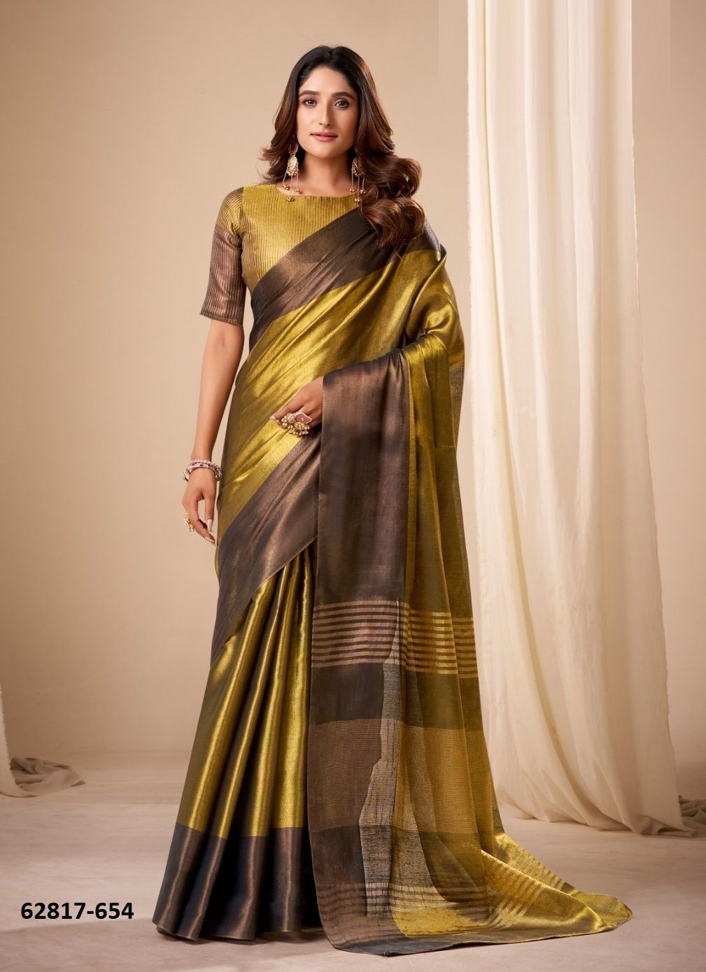 SHRISTI - Catalog # 62817 (Set of 6 Sarees) by Desi Muse SHRISTI - Catalog # 62817 (Set of 6 Sarees) by Desi Muse