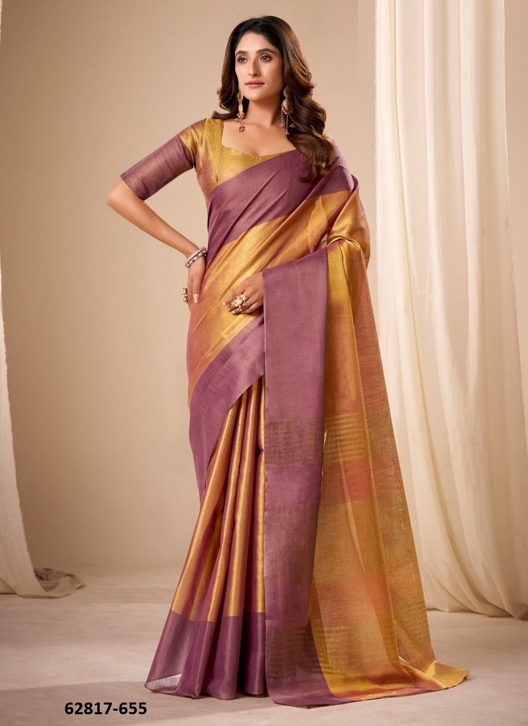 SHRISTI - Catalog # 62817 (Set of 6 Sarees) by Desi Muse SHRISTI - Catalog # 62817 (Set of 6 Sarees) by Desi Muse