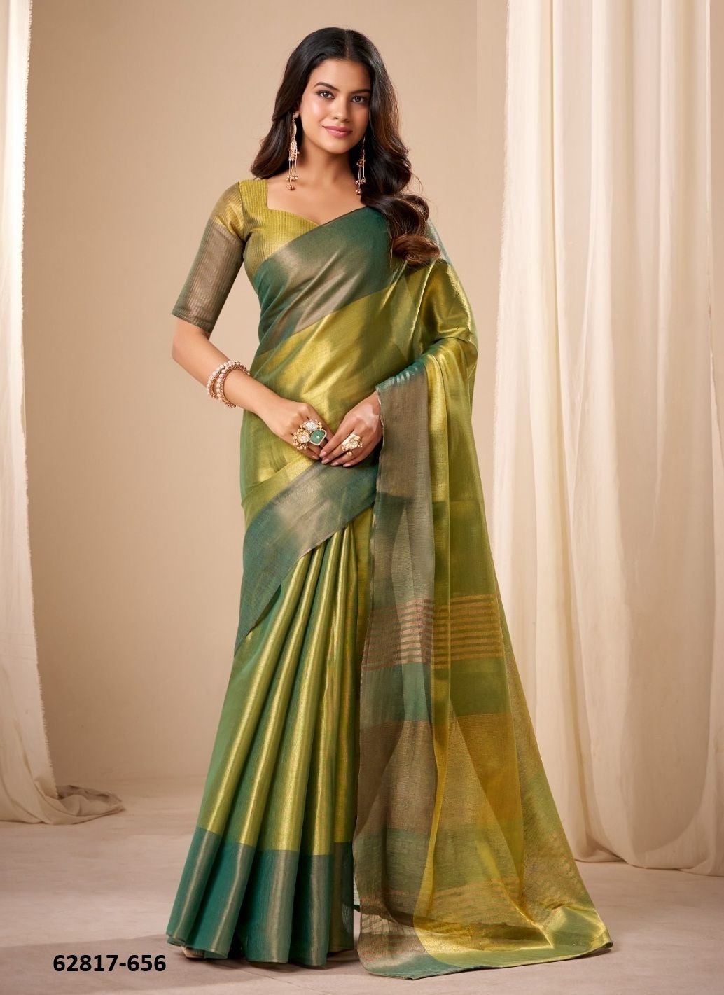 SHRISTI - Catalog # 62817 (Set of 6 Sarees) by Desi Muse SHRISTI - Catalog # 62817 (Set of 6 Sarees) by Desi Muse